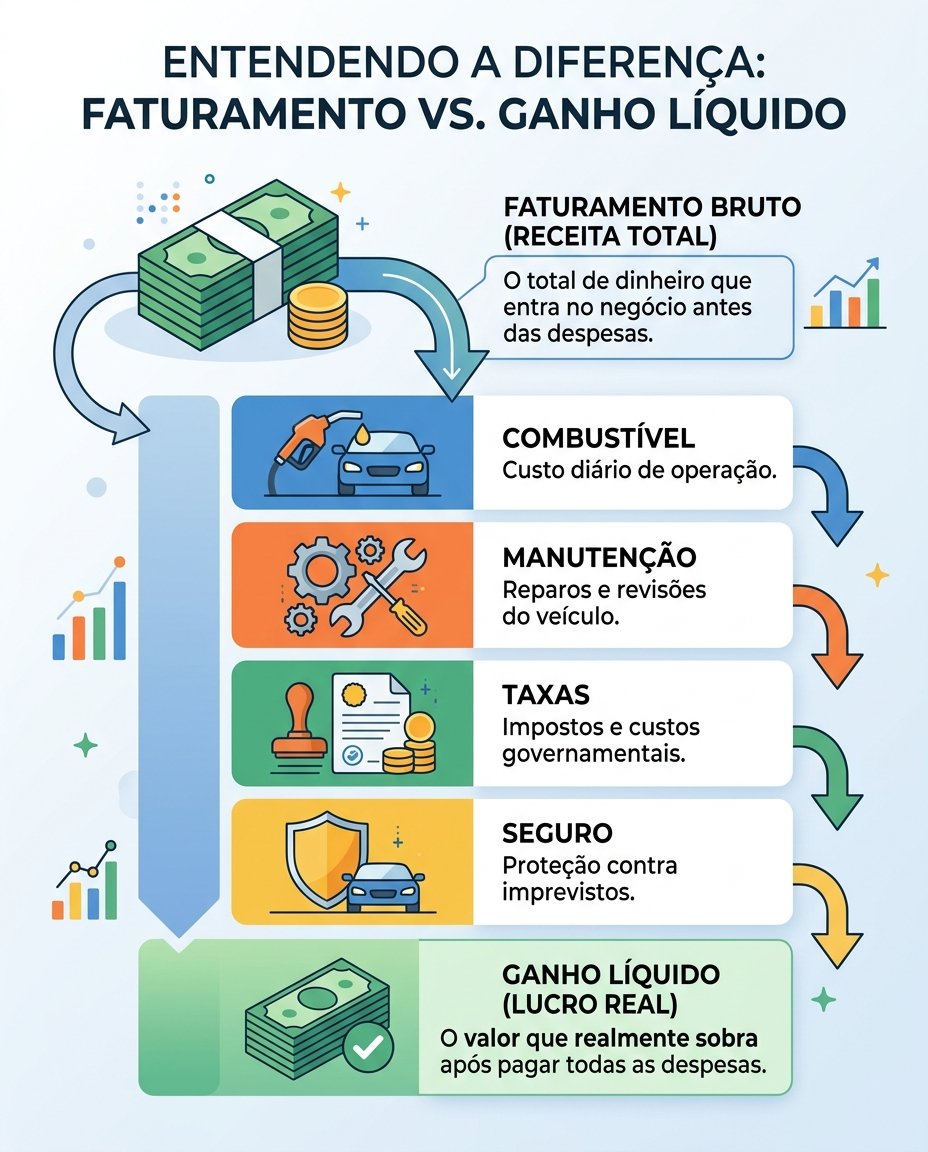 As 10 Melhores Opções de Renda Extra em 2026: Como Começar, Quanto Investir e Qual Escolher 3 diferenca entre faturamento e ganho liquido